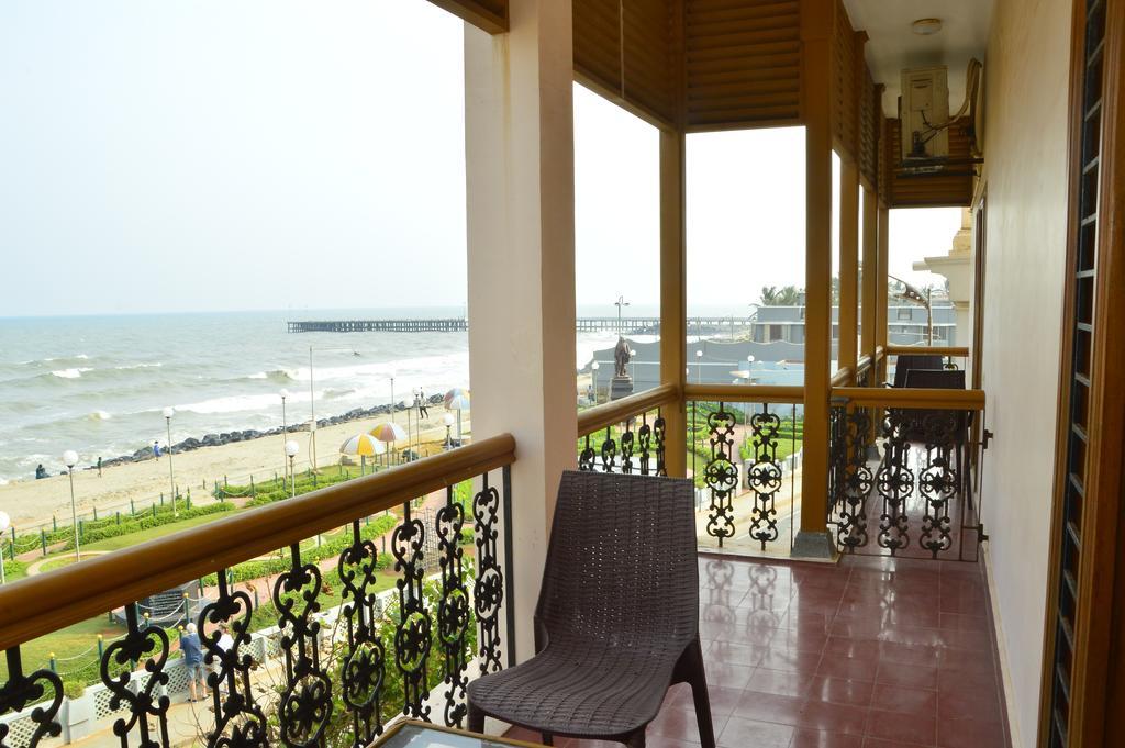 Hotel Cours Chabrol Puducherry Zimmer foto