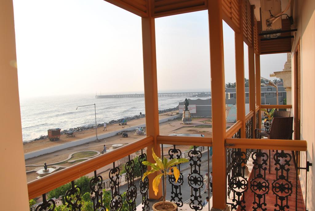 Hotel Cours Chabrol Puducherry Exterior foto